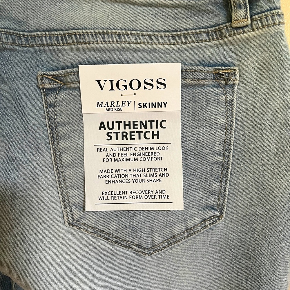Vigoss Marley Mid Rise Skinny Jeans - Picture 4 of 6